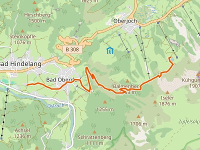 PR-21 - Wandertrilogie Himmelsstürmer Etappe 21 Bad Hindelang - SchattwaldTannheimer Tal