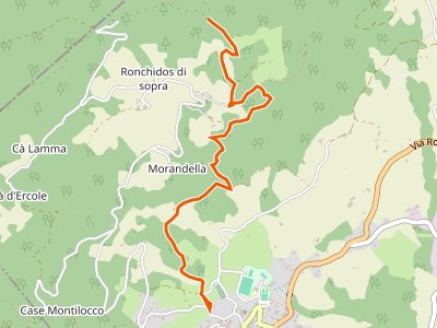 CAI-157A - Percorso 157A Carmelo Adagio