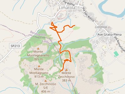 CAI-626A - Fontana Margherita de Tucziaco - sella Monte Zecchinoso