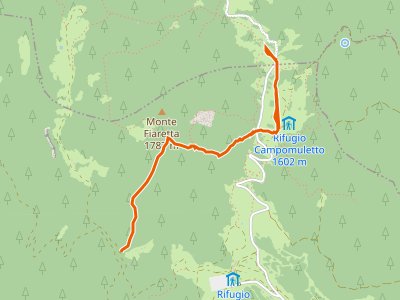 CAI-850B - Percorso 850 - Malga Fiara