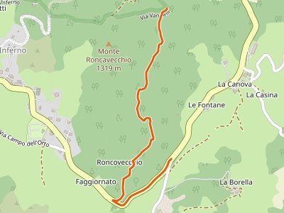 CAI-473A - Percorso 473 - Via Vandelli