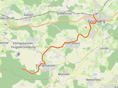 GR-H4 - Hessenweg 4 (Teilstrecke Grünberg - Bad Nauheim)