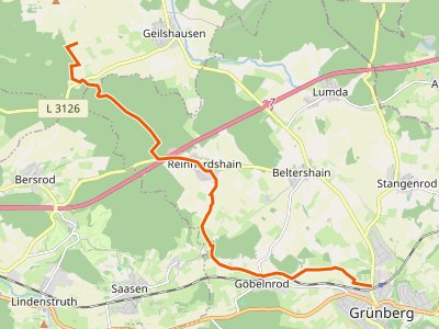 GR-H4 - Hessenweg 4 (Teilstrecke Marburg - Grünberg)