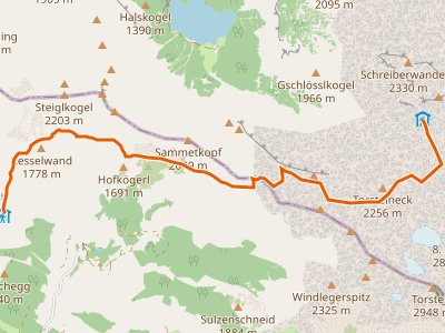 PR-D3 - BergeSeen Trail D3 Hofpürglhütte - Adamekhütte