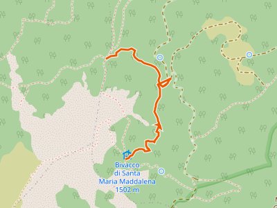 CAI-661C - Percorso 665 - Bivacco S.M.Maddalena