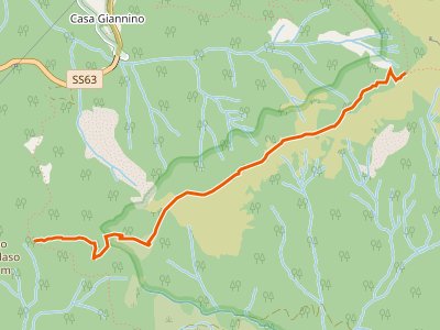 CAI-194A - Giogo di Vendaso - Percorso 194