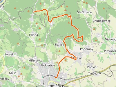 PR - [M] Litoměřice (horní. nád.) - Sedlo pod Varhoštěm