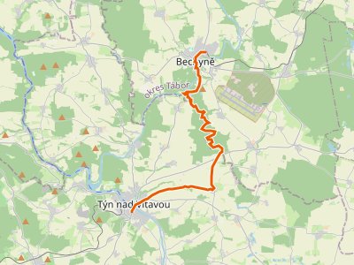 PR-6341 - [Ž] Týn nad Vltavou - Bechyně