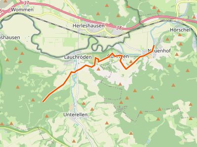 GR-X5 - Werra-Burgen-Steig Teilstrecke Mitte-Nord