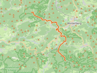 PR-H - Sauerland-Höhenflug (Teilstück Bad Fredeburg - Altastenberg - Hallenberg - Medelon)