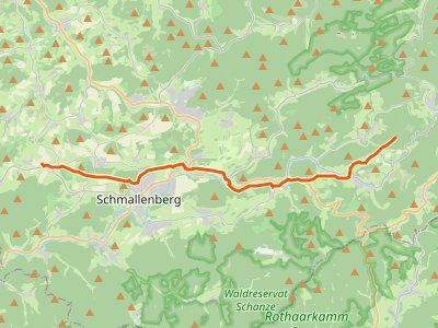 GR-JW - Jakobs-Pilgerweg Heidenstraße (Teilstück Winterberg - Schmallenberg - Elspe - Attendorn)