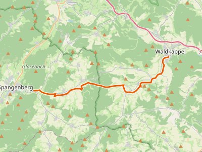 GR-JW - Jakobs-Pilgerweg Eisenach - Marburg (Teilstück Waldkappl - Ziegenhain)
