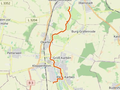 GR - Jakobspilgerweg Marburg - Frankfurt (Teilstück Bad Nauheim - Bad Vilbel)