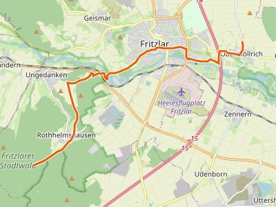 GR-H8 - Hessenweg 8 (Teilstück Bad Wildungen - Spangenberg)