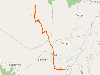 CAI-916 - Galluccio - Monte Camino
