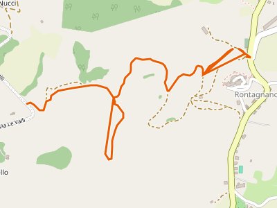 CAI-123C - Percorso 123 - Rontagnano