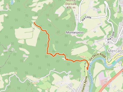 CAI-112E - RIO SASSIGNOLO - Percorso 112