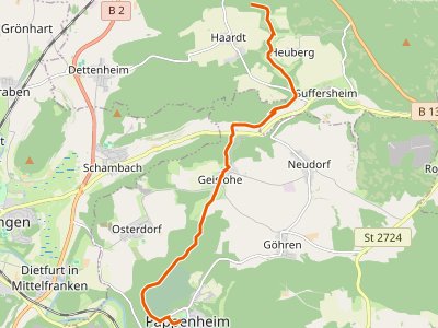 PR - Altmühl Panoramaweg Schlaufe 7 Weissenburger Reichsstadtweg