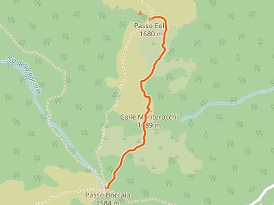 CAI-539A - passo Boccaia - passo Eolo