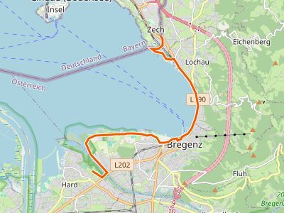 GR - Bodensee- Rundwanderweg (Abschnitt Lindau - Kreuzlingen)