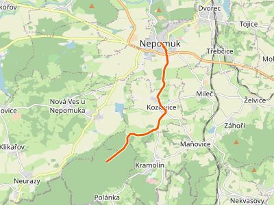GR - Svatojakubská cesta, Všerubská trasa, Nepomuk - Plánice