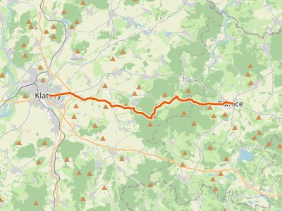 GR - Svatojakubská cesta, Všerubská trasa, Plánice - Klatovy