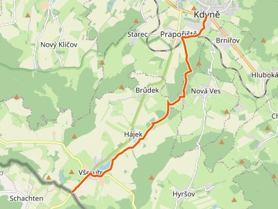 GR - Svatojakubská cesta, Všerubská trasa, Kdyně - Všeruby