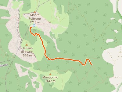 CAI-423a - Sentiero Del Fosso Bianco