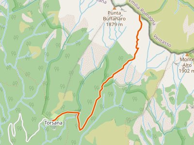 CAI-106 - Torsana - Raccordo 00 (Punta Buffanaro)