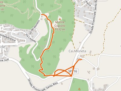 CAI-109C - Via Castello Montecopiolo - Ca Moneta