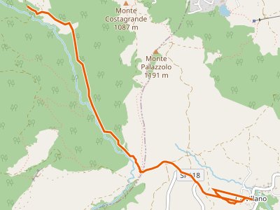 CAI-095A - Borgonuovo sentiero 095 - Calvillano