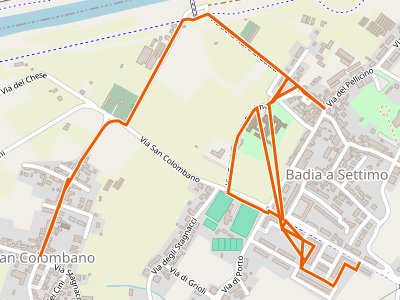 CAI-746A - Badia a Settimo - Variante sentiero dei 3 Fiumi