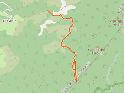 CAI-577B - percorso 577 - percorso 567
