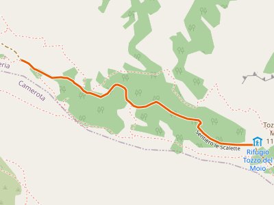 CAI-819A - Sentiero 819 - Rifugio Tozzo del Moio