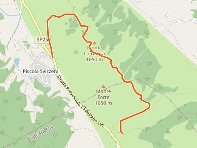 CAI-539 - Piccola Svizzera - Tagliacozzo - Via della Legna passando per Monte la Difesa