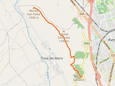 CAI-450 - Valico Monte Salviano - MONTE SAN FELICE