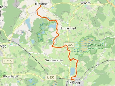 PR - Wandertrilogie Allgäu Etappe 13 Eintürnen - Kißlegg