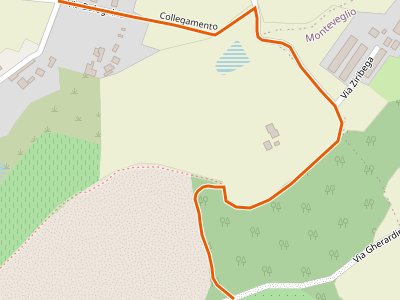 CAI-207B - Percorso CAI 207B