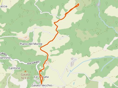 CAI-500B - Molino Còrnola - sentiero 500a