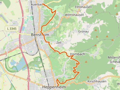 PR - Burgensteig Bergstraße Etappe 3