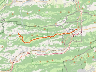 PR-91 - Chemin du Jura bernois - Etappe 1