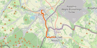 GR-I24 - Svatojakubská cesta, Žitavská trasa, Zittau - Hrádek n. Nisou