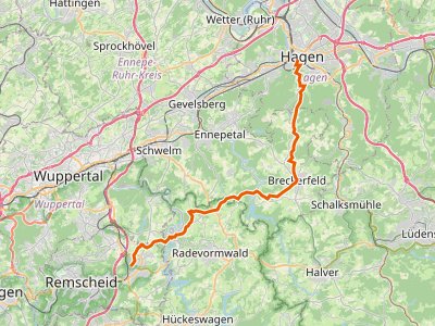 GR-JW - Jakobs-Pilgerweg Hagen - Lennep