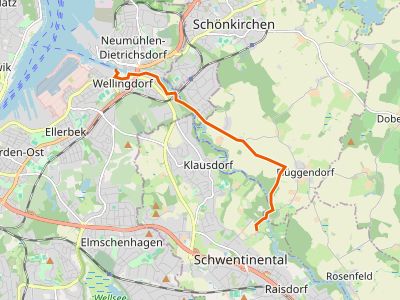 GR-Jw vJ - Jakobsweg - Via Jutlandica - Schleswig-Holstein (via Lübeck) Nord