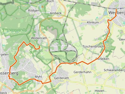PR-SP10 - Maas-Niederrheinpad etappe 14