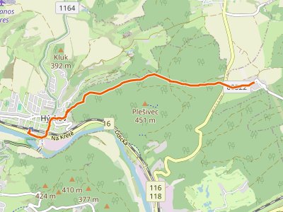 PR-6045 - [Ž] Lhotka u Berouna - Hýskov