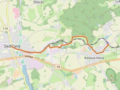 PR-1102 - [M] Sedlčany - Kosova Hora