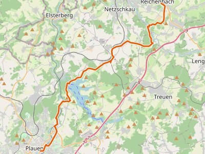 GR - Jakobsweg auf der «Via Imperii», Reichenbach-Plauen