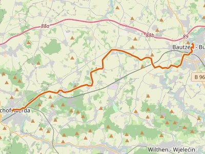 GR - Jakobsweg an der Frankenstraße, Bautzen-Bischofswerda