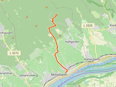 PR - Schwarzes Kreuz Oestrich Winkel nach Hallgarter Zange